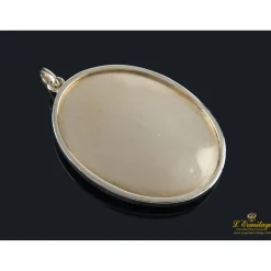 COLGANTES Camafeo oro amarillo y esmalte