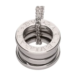 COLLARES Collar bulgari b-zero en oro blanco.