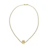 COLLARES Collar bulgari con colgante b-zero 1 en oro amarillo.