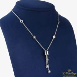 COLLARES Collar b.Zero1 oro blanco y diamantes