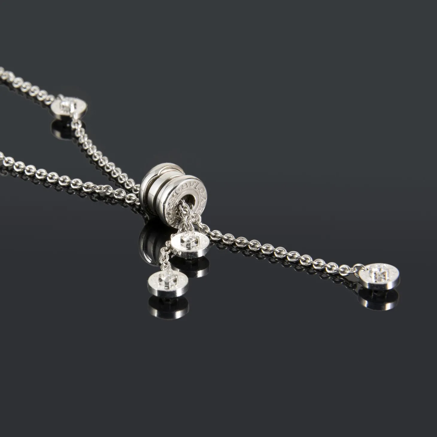 COLLARES Collar b.Zero1 oro blanco y diamantes