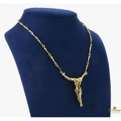 COLLARES Collar cristo dalí oro amarillo