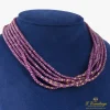 COLLARES Collar cuentas de rubíes naturales