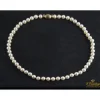 COLLARES Collar de perlas con cierre en oro amarillo.