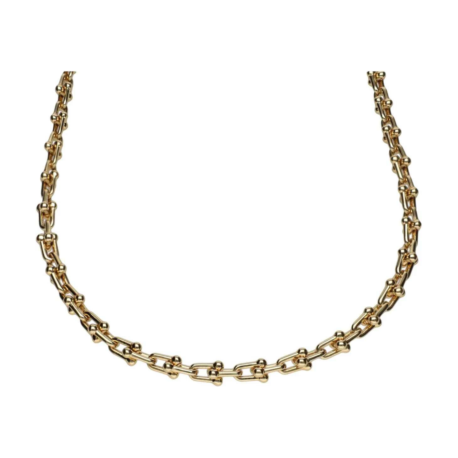 COLLARES Collar de tiffany & co. En oro oro amarillo. Medida 40cm.