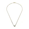COLLARES Collar en oro amarillo con brillante 0,45ct.