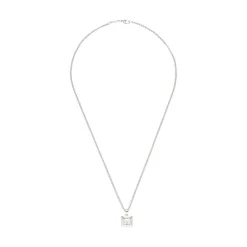 COLLARES Collar happy diamond icon en oro blanco y brillante.