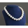 COLLARES Collar perlas australianas con cierre de oro blanco.