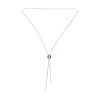 COLLARES Collar possesion de piaget en oro blanco con brillantes.