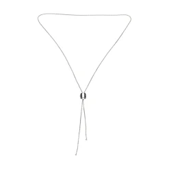 COLLARES Collar possesion de piaget en oro blanco con brillantes.