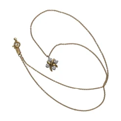 COLLARES Collar tiffany & co en oro amarillo y platino con diamantes naturales. Talla 40cm.