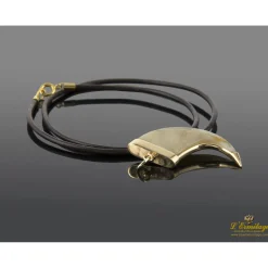 COLLARES Gargantilla garra felino oro amarillo