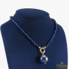COLLARES Gargantilla lapislázuli 40cm.