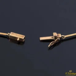 COLLARES Gargantilla oro amarillo rubíes y diamantes antiguos