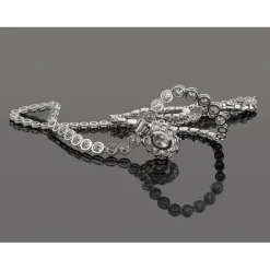 COLLARES Gargantilla oro blanco y diamantes