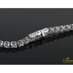 COLLARES Gargantilla riviere oro blanco y diamantes