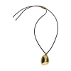 COLLARES Mediterranean edem oro amarillo con cordón.