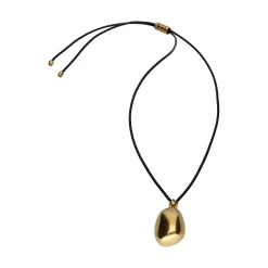 COLLARES Mediterranean edem oro amarillo con cordón.