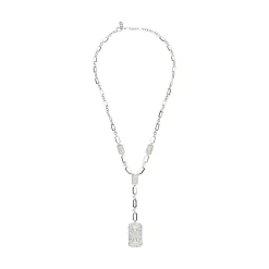 CONJUNTOS DE JOYAS Conjunto bulgari de la colección paréntesi revolution en oro blanco y brillantes.