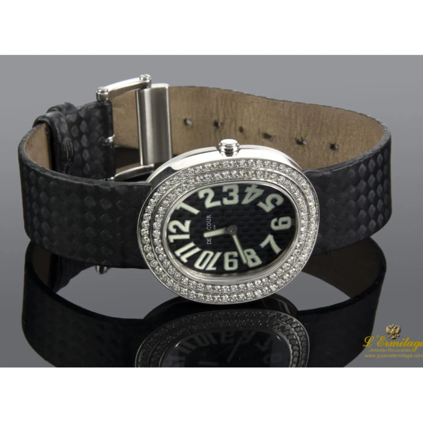 DELACOUR L'ovale limited de edition brillantes