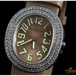 DELACOUR Stahl limited de edition diamantes