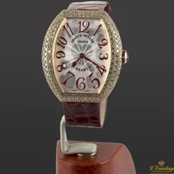 FRANCK MULLER Heart oro rosa y diamantes.