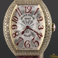 FRANCK MULLER Heart oro rosa y diamantes.