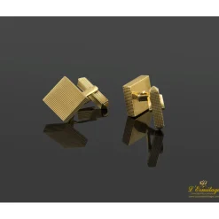 GEMELOS Gemelos oro amarillo cuadrados