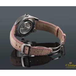 GIRARD PERREGAUX World time acero y diamantes automatico señora
