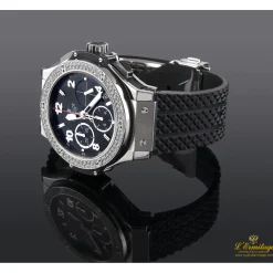 HUBLOT Big bang acero y diamantes
