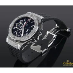 HUBLOT Big bang acero y diamantes