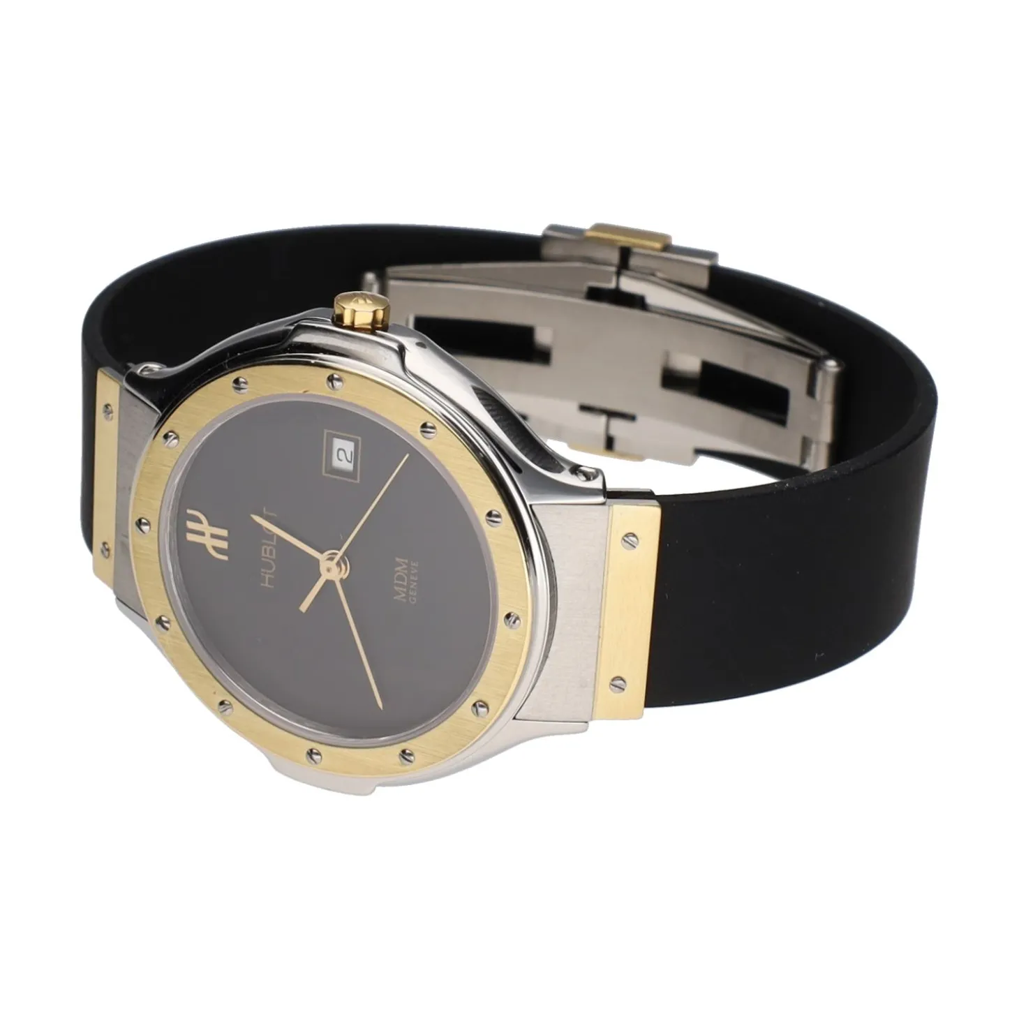 HUBLOT Classic cadete acero y oro 32mm.