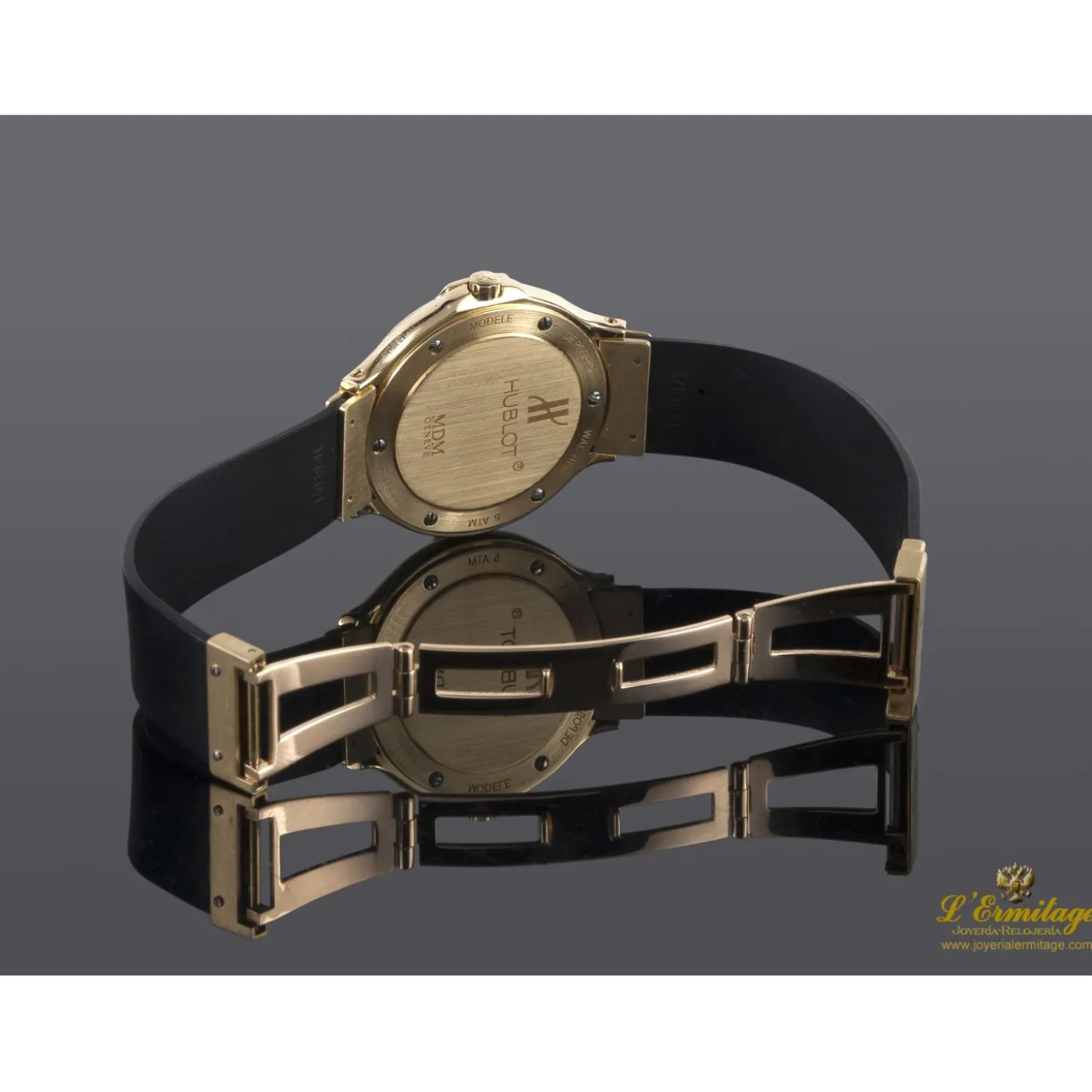 HUBLOT Classic cadete oro amarillo