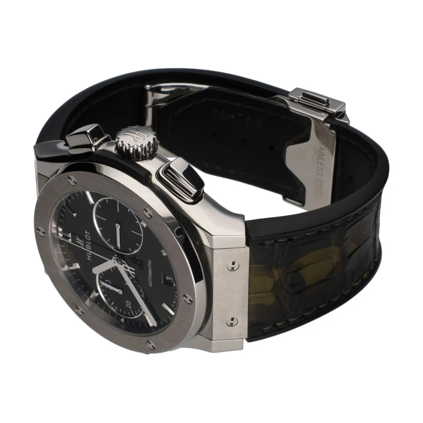 HUBLOT Classic fusion chronograph verde 45mm.