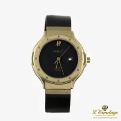 HUBLOT Classic oro amarillo cuarzo cadete