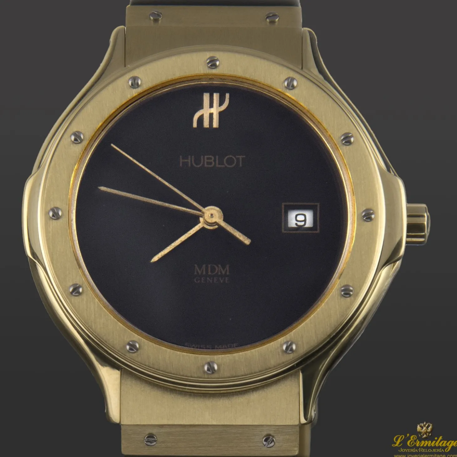 HUBLOT Classic oro amarillo cadete.