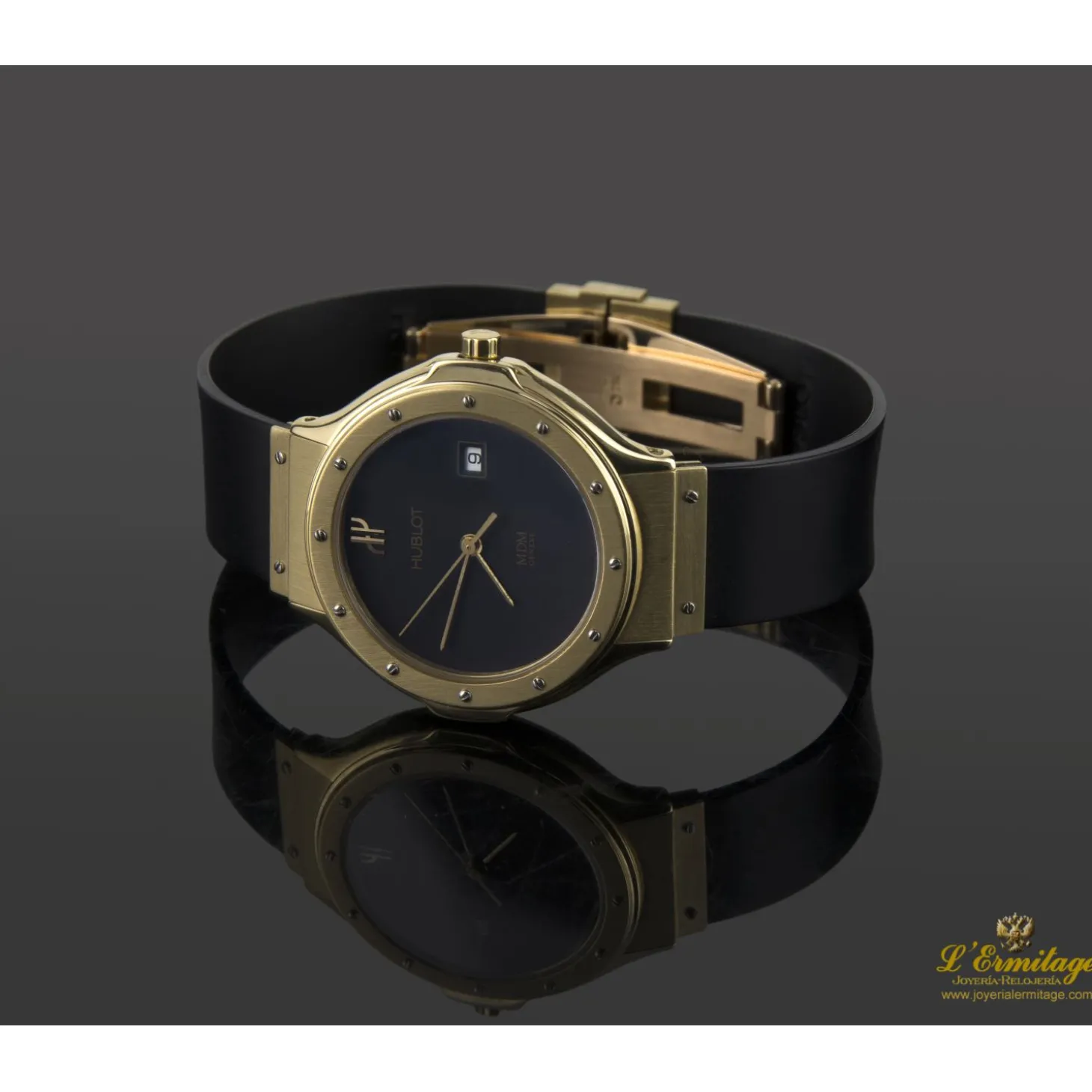 HUBLOT Classic oro amarillo cadete.
