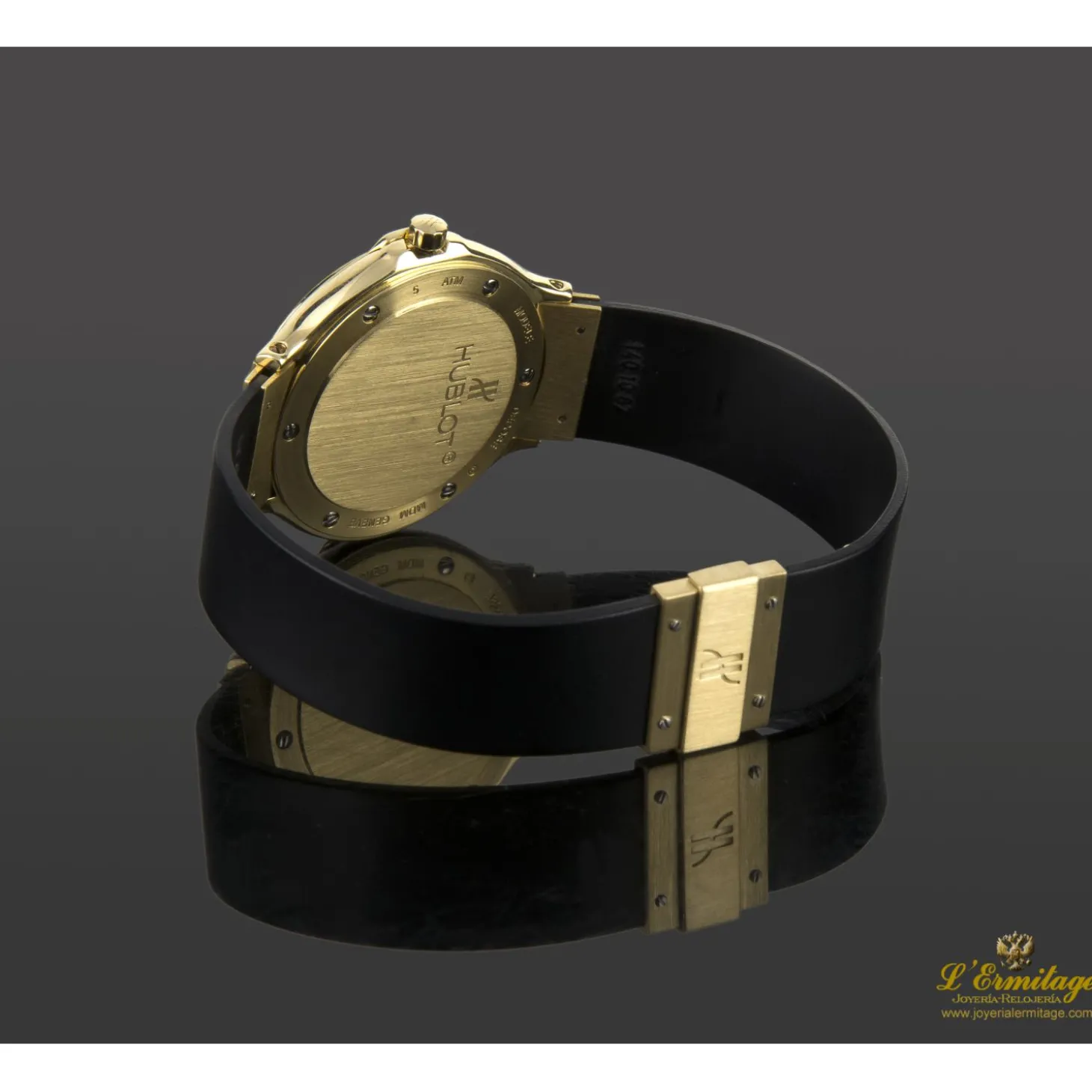 HUBLOT Classic oro amarillo cadete.