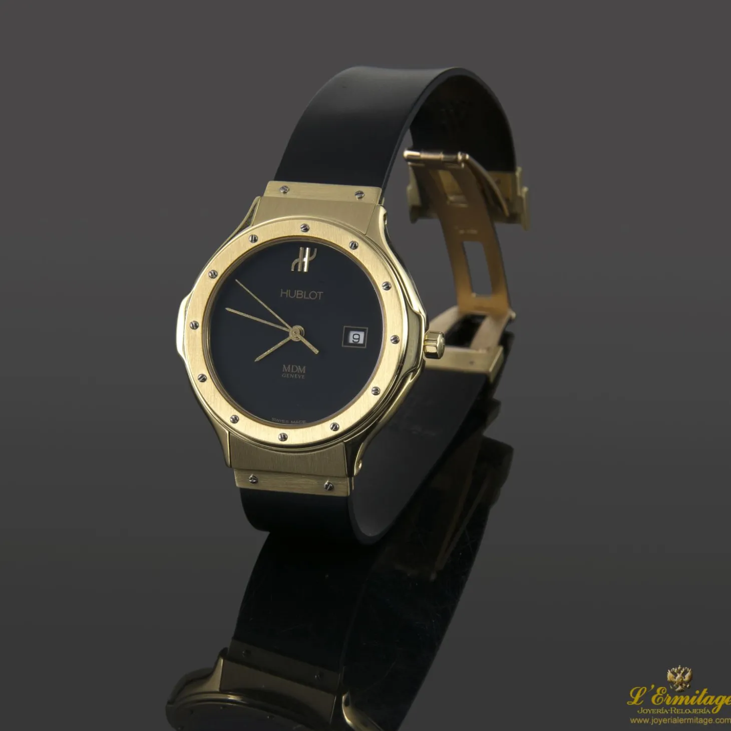 HUBLOT Classic oro amarillo cadete.