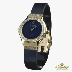 HUBLOT Classic oro amarillo y diamantes cuarzo señora