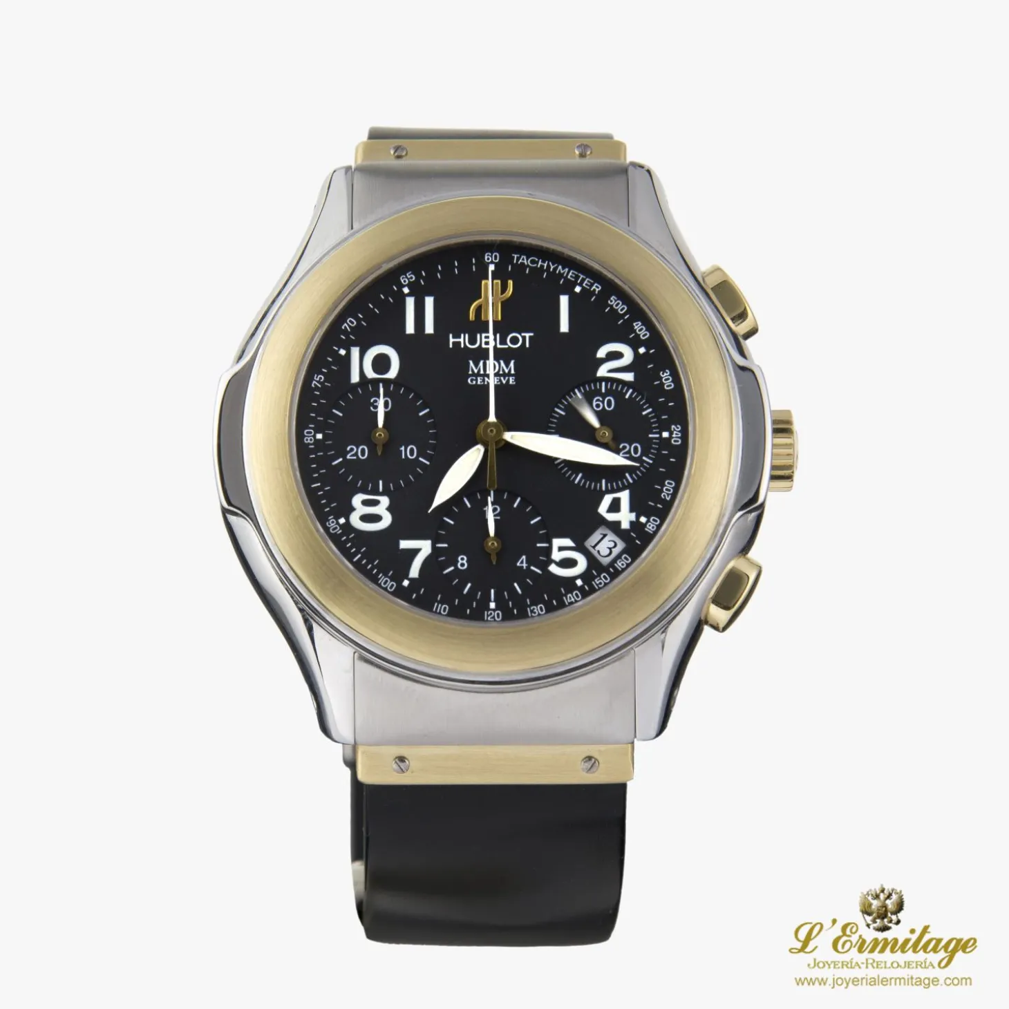 HUBLOT Elegant acero y oro chrono.
