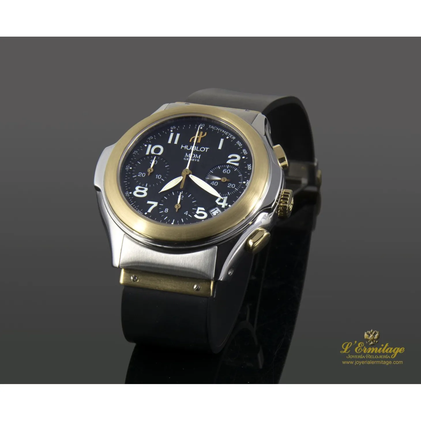 HUBLOT Elegant acero y oro chrono.