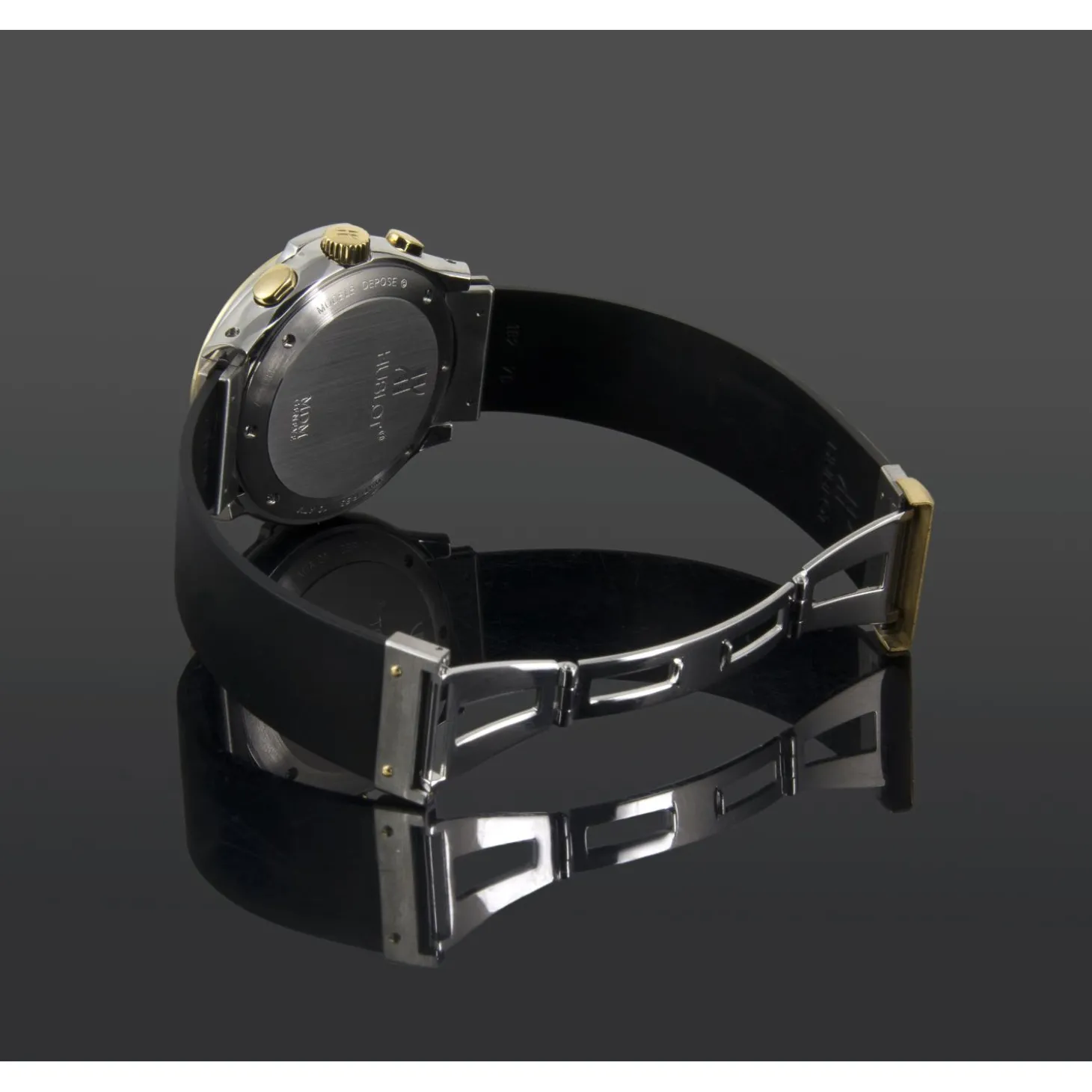 HUBLOT Elegant chronograph acero y oro automático caballero 40mm