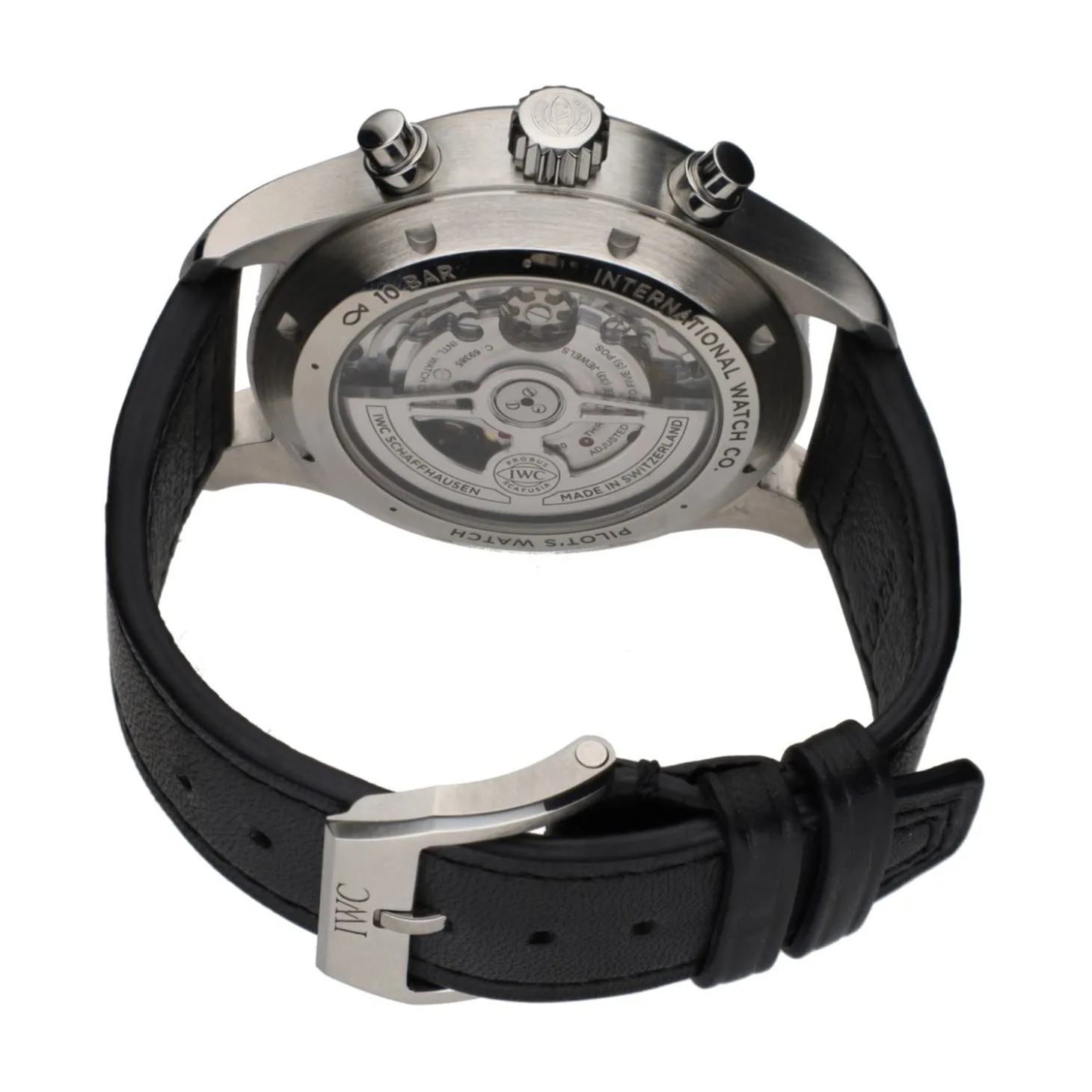 IWC Chronoraph pilots day date acero 43mm.