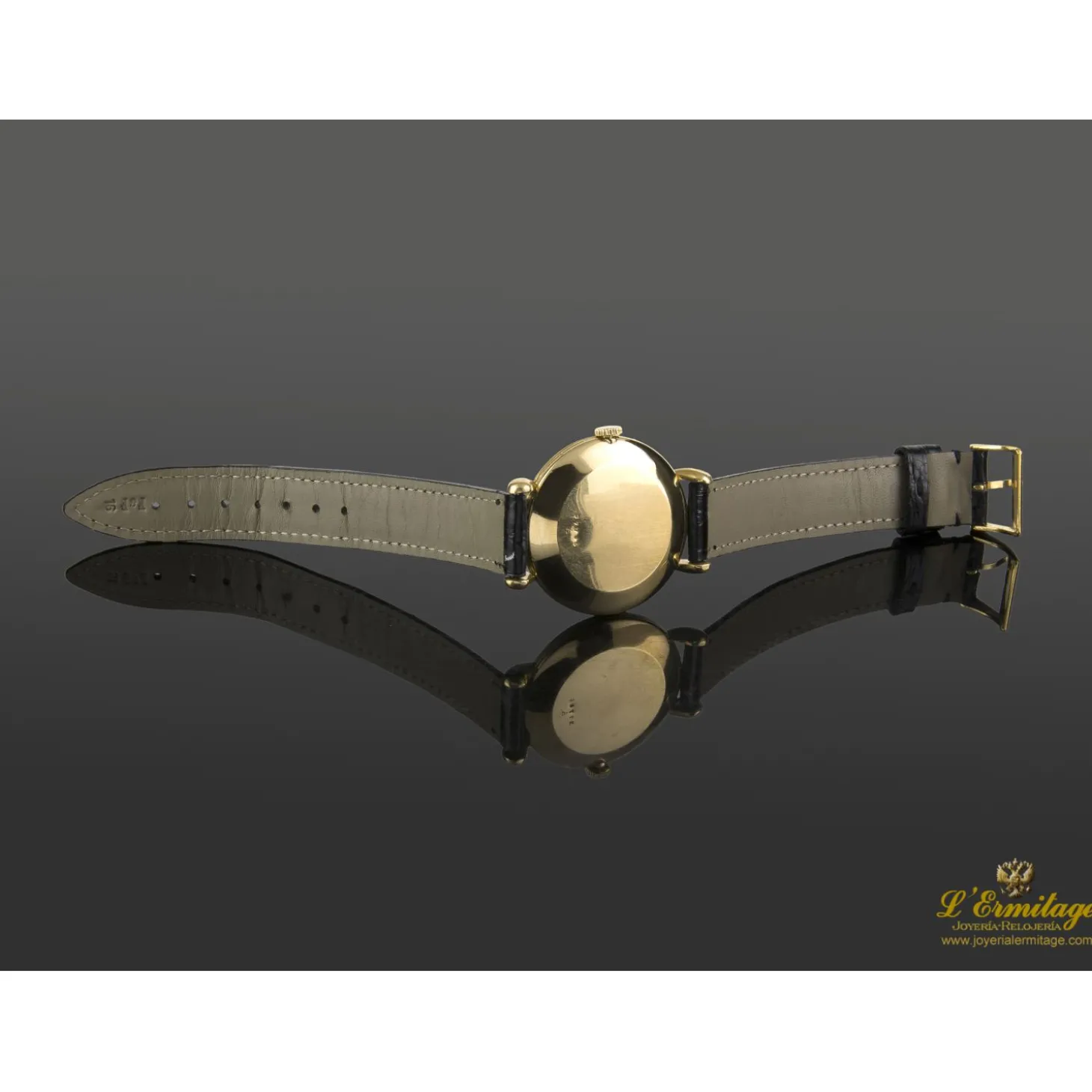 JAEGER-LECOULTRE Triple calendario oro amarillo cuerda manual