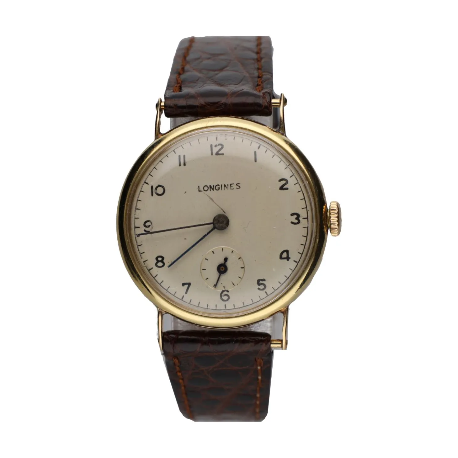 LONGINES Clasico antiguo oro amarillo cuerda manual 30mm.