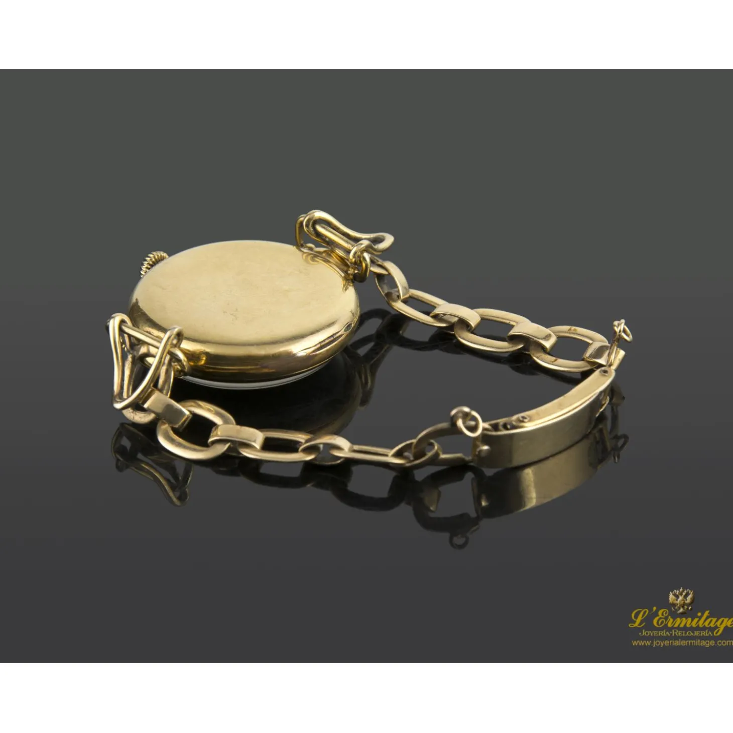 LONGINES Classic oro amarillo cuerda manual señora 28mm