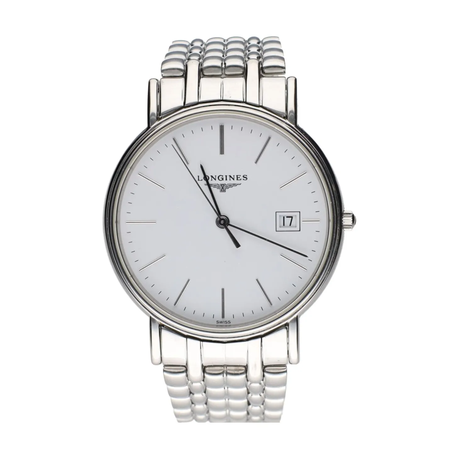 LONGINES Presénce acero quartz 38mm.