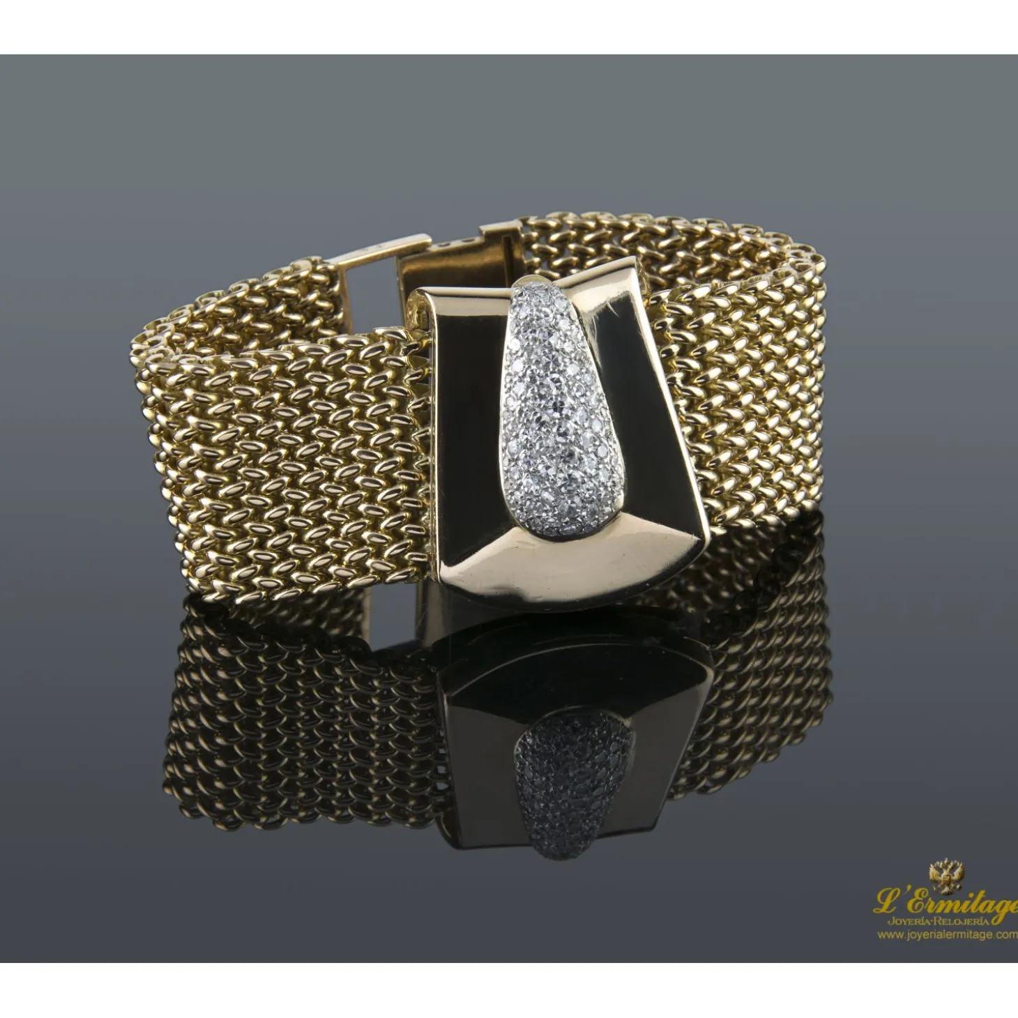 LONGINES Reloj pulsera oro amarillo y diamantes
