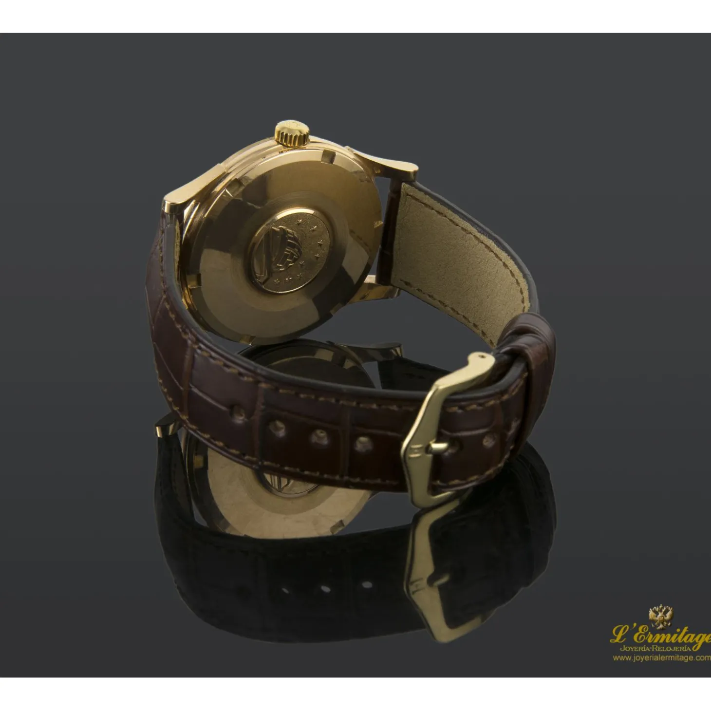OMEGA Constellation automático oro amarillo caballero 34mm